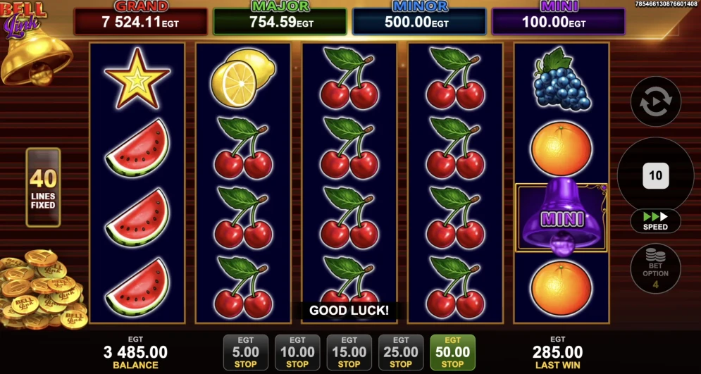 40 Super Hot Bell Link Slot