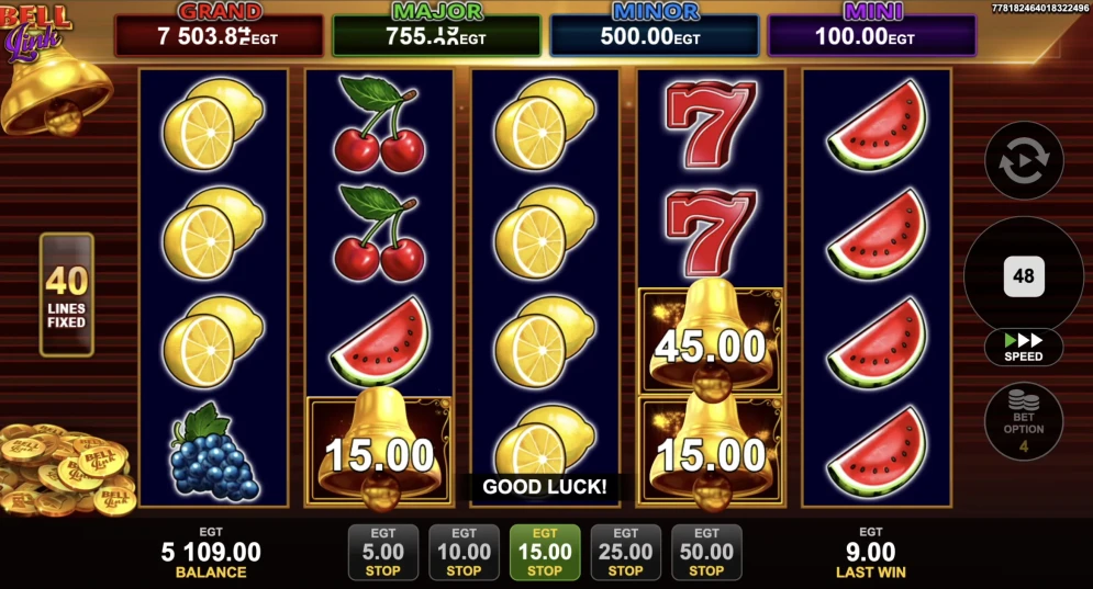 40 Super Hot Bell Link gameplay